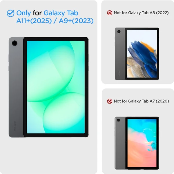 Spigen Smart Fold pouzdro Samsung Galaxy Tab A11+ (2025)/A9+ (2023) černé - Pouzdra - Obrázek daf848adf8b34460939cbba3d987cf06