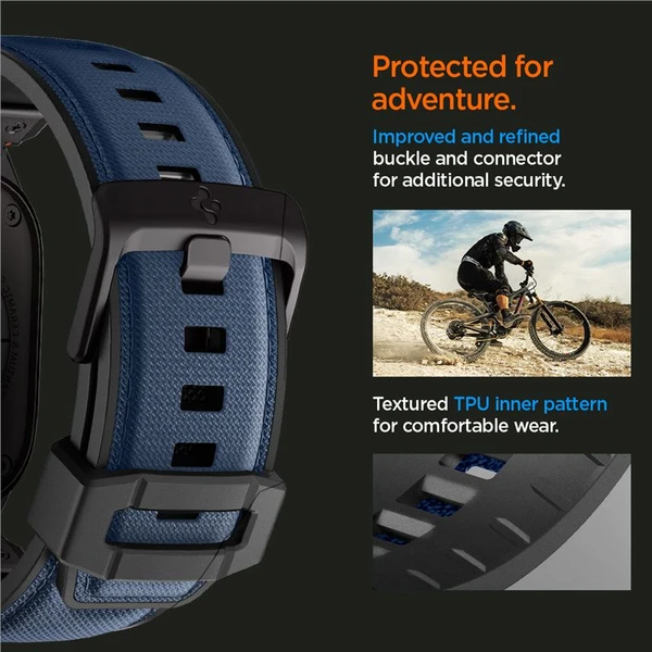 Spigen DuraPro Armor řemínek Apple Watch Ultra 49/46/45/44/42mm námořně modrý - Řemínky - Obrázek db44ec4744654bce97bdbb422410a1e5
