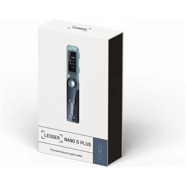 Ledger Nano S Plus krypto peněženka (Android/MacOS/Windows/Ubuntu) Neptune Blue - Krypto peněženky - Obrázek db7fddbea5d84d7da91d978c780e0769