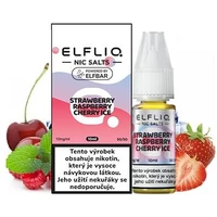 Elfliq Salt Chladivá jahoda s malinou a třešní 10ml (10mg) - E-liquidy