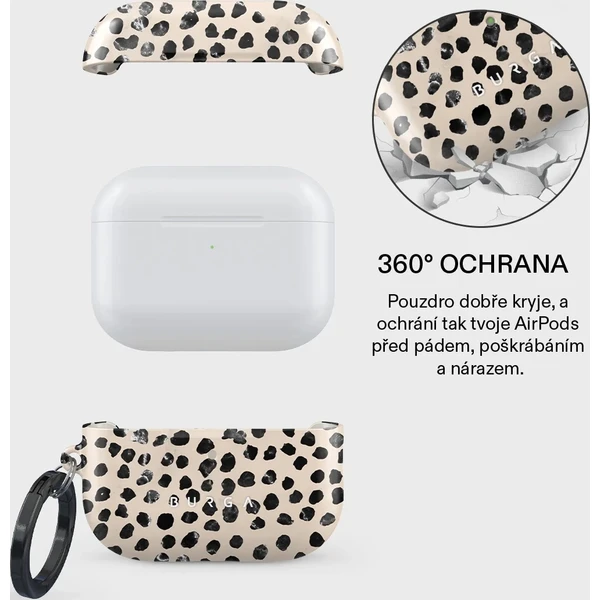 Burga pouzdro pro Airpods Pro 3 Almond Latte - Pouzdra - Obrázek db938f8c168d4980bf58abab3d6b66a1