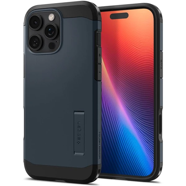 Spigen Tough Armor T MagSafe kryt iPhone 16 Pro Max modrý - Pouzdra - Obrázek db94ca7c06da452fac95faa11ad4e0c3