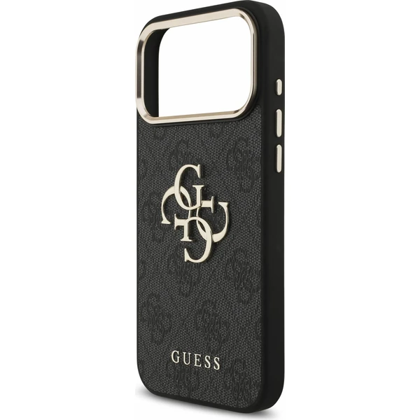 Guess PU 4G Metal Logo Strap kryt iPhone 18 Pro Max černý - Pouzdra - Obrázek dbec7499668b41928e16f9f6f10297ef