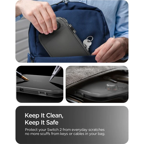 Spigen Thin Fit 360 pouzdro pro Nintendo Switch 2 černé - Pouzdra - Obrázek dc055dd4a0e649e384d2d4eb234eb708