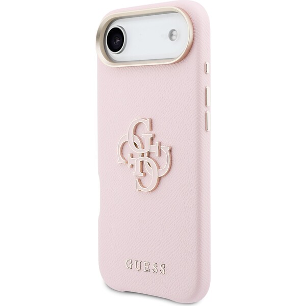Guess PU Resin Logo kryt iPhone Air růžový - Pouzdra - Obrázek dc2992ee4812420293f4ceb969bb6931