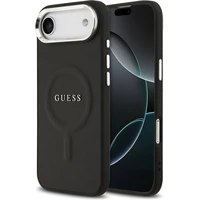 Guess PU Saffiano MagSafe kryt iPhone Air černý - Pouzdra