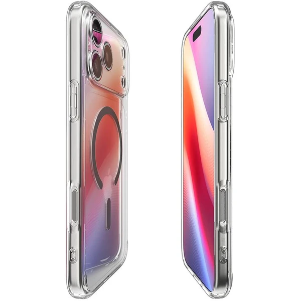Spigen Ultra Hybrid MagSafe kryt iPhone 17 Pro clear graphite - Pouzdra - Obrázek dc698794827848dabf71bf7adb4cde4b