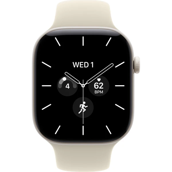 Apple Watch Series 12 Cellular (46mm) Perlově bílá keramika s pískovým sportovním řemínkem S/M - Chytré hodinky - Obrázek dc6b3fa2ff8d4ec5bca6db6878b65a71