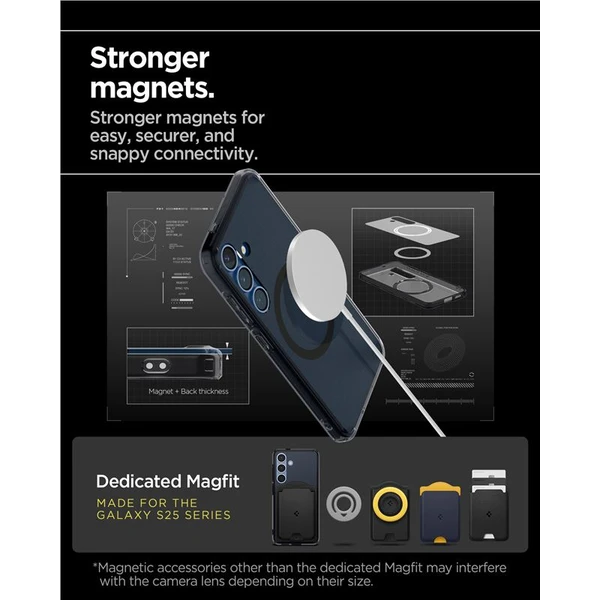 Spigen Ultra Hybrid MagSafe kryt Samsung Galaxy S25 černý - Pouzdra - Obrázek dc7e6fd425dd4fa0b2333258444c245d