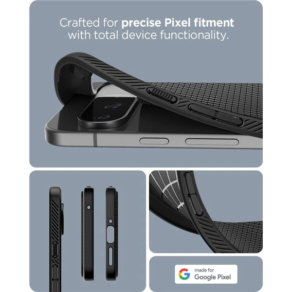 Spigen Liquid Air kryt Google Pixel 9 Pro/Pixel 9 matně černý - Pouzdra - Obrázek dc8d754c30df43f788fe380160d7bb1e