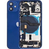 Náhradní housing pro iPhone 12 modrý - Náhradní housingy