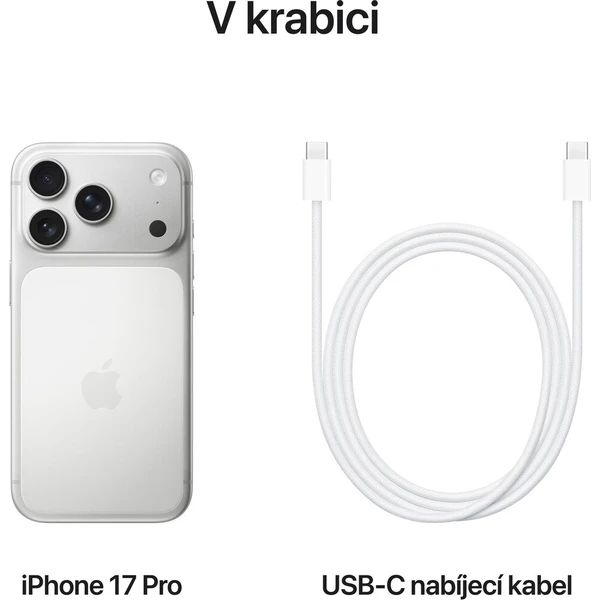 Apple iPhone 17 Pro 256GB stříbrný - Mobilní telefony - Obrázek dcb73207ae084f28b22167d5dbef661a