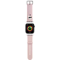 Karl Lagerfeld Karl Head NFT řemínek pro Apple Watch 38/40/41 růžový - Řemínky