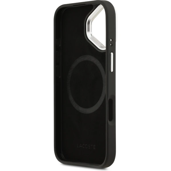 Lacoste Iconic Petit Pique Camera Stand MagSafe kryt iPhone 17 černý - Pouzdra - Obrázek dcd867df63aa47dbad662e2037599c57