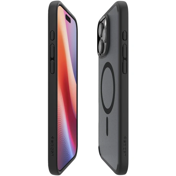 Spigen Ultra Hybrid MagSafe kryt iPhone 16 Pro frost black - Pouzdra - Obrázek dcde774067a143c78052936274dcdddb