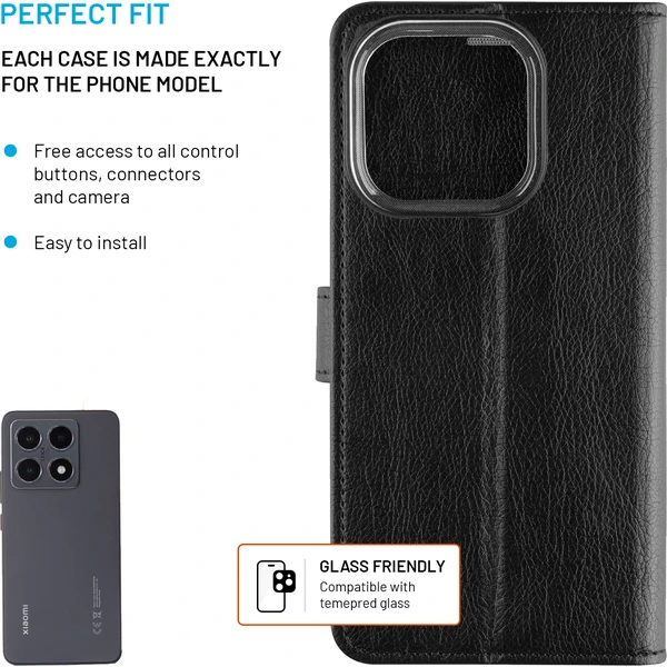 FIXED Opus flipové pouzdro Xiaomi 15T černé - Pouzdra - Obrázek dce14938822b4d348be8622bea383405
