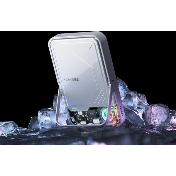 SHARGE IceMag 2 Qi2/MagSafe powerbanka s aktivním chlazením šedá - Powerbanky - Obrázek dceb150233904c188c78665cbf9363ab