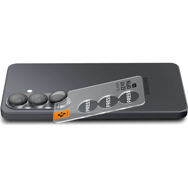 Spigen Glass tR EZ Fit Optik Pro HD skla na fotoaparát Samsung Galaxy S26 černá (2 ks) - Ochranné folie a skla - Obrázek dcf3b2cf980b44e2897a245efebc4a2b