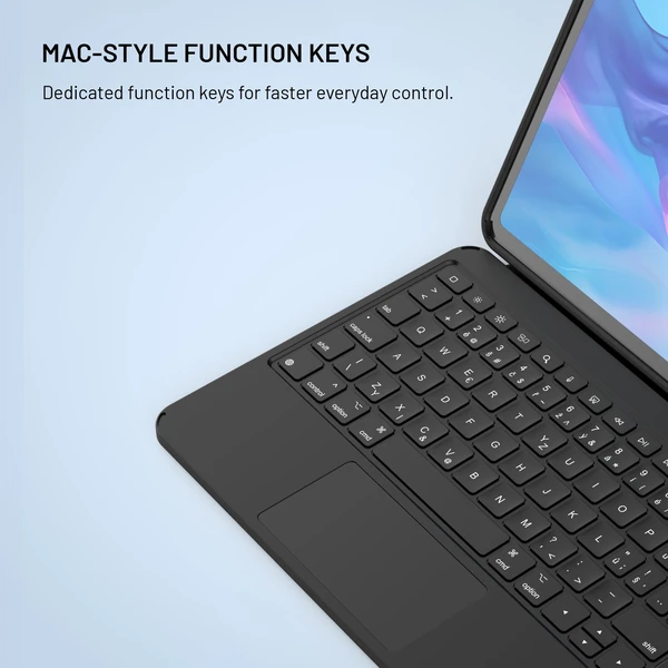FIXED Typee Enduro pouzdro s USB-C klávesnicí iPad Pro 11" (2018-2022)/iPad Air 11" (2020-2026), CZ - Pouzdra s klávesnicí - Obrázek dcfca3b7f2bd44c4a1bf714c61e41dbe