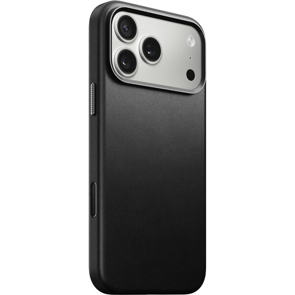 Nomad Traditional Leather Case MagSafe kožený kryt iPhone 17 Pro Max Black