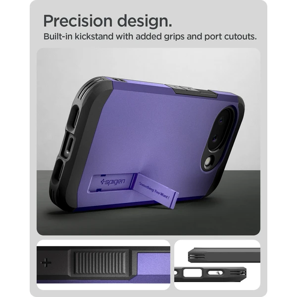 Spigen Tough Armor MagSafe kryt Google Pixel 10a ash violet - Pouzdra - Obrázek dd758c41ac7d4adeb400c24e16d6d678