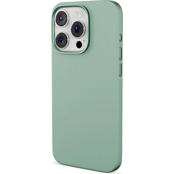 Epico Mag+ Silicone kryt pro iPhone 16 Pro mátově zelená - Pouzdra - Obrázek dd8f6b9fa2a74a4db28719d13420b842