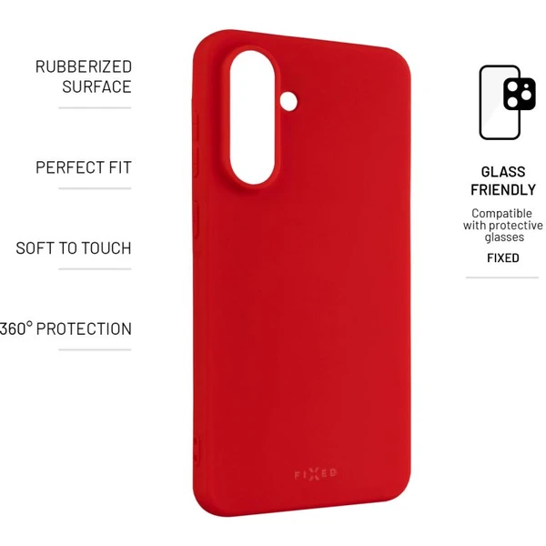 FIXED Story silikonový kryt Samsung Galaxy A56 5G červený - Pouzdra - Obrázek dd996106eb8743f1bd34f91908dfc555