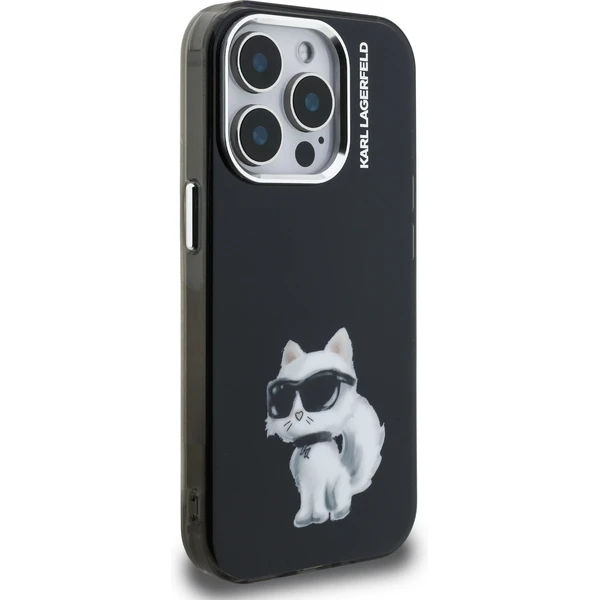 Karl Lagerfeld IML Aquarelle Choupette kryt iPhone 15 Pro Max černý - Pouzdra - Obrázek dd9b6aa4df7f4a68b926049fb0499228