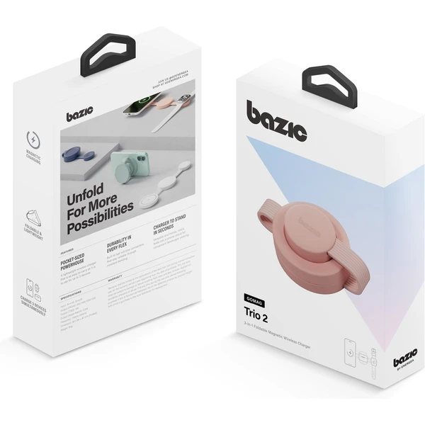 Energea Bazic GoMag Trio 2 3v1 Foldable MagSafe nabíječka 15W oranžová - Nabíječky - Obrázek ddcb66209625407d8d8116c07aa4686f