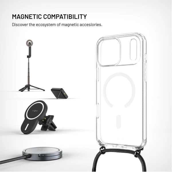 FIXED MagPure Neck kryt s černou šňůrkou na krk pro Apple iPhone 17 Pro Max - Pouzdra - Obrázek ddccfafec9ac42e1ad30e94e88d74f7f