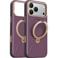 Torras Ostand Q3 VegSkin MagSafe kryt iPhone 18 Pro Max fialový - Pouzdra