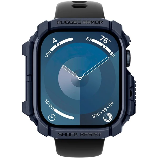 Spigen Rugged Armor kryt pro Apple Watch 10/11 (42mm) námořně modrý - Pouzdra - Obrázek de3b90d244614047adf071d196cd5a86