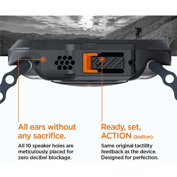 Spigen Lock Fit kryt Apple Watch Ultra 3/2/1 (49mm) černý - Pouzdra - Obrázek de5313186bb14cf185d5e3e0b861524f