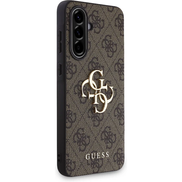 Guess PU 4G Metal Logo kryt Samsung Galaxy A56 hnědý - Pouzdra - Obrázek de56926288524f5d8445572814747838