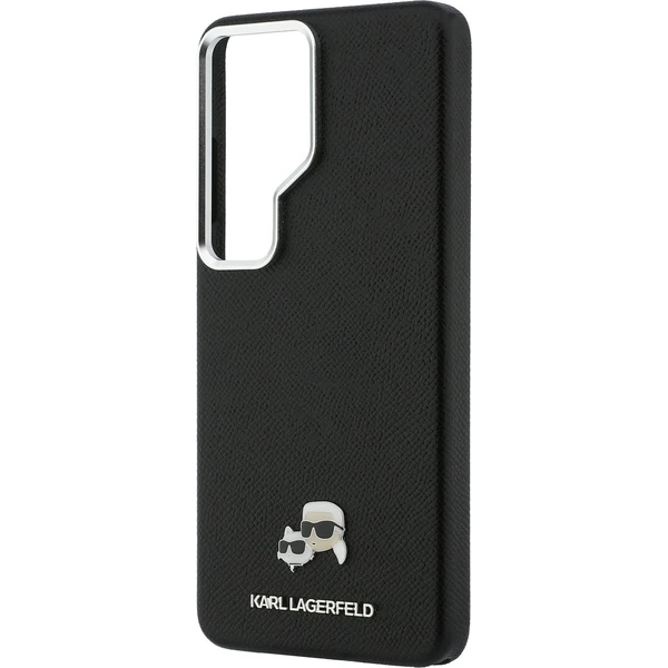 Karl Lagerfeld Grained PU Leather K&CH Heads Magnetic kryt Samsung Galaxy S26 Ultra černý - Pouzdra - Obrázek de56b82040a8400390f01abf904a7589