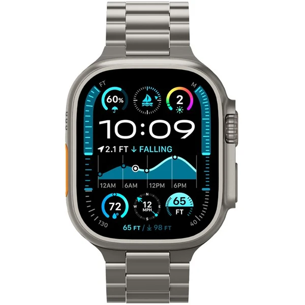 Spigen Modern Fit Titanium řemínek Apple Watch 49/46/45/44mm přírodní titan - Řemínky - Obrázek de6291c9385345de90775461baed41ec