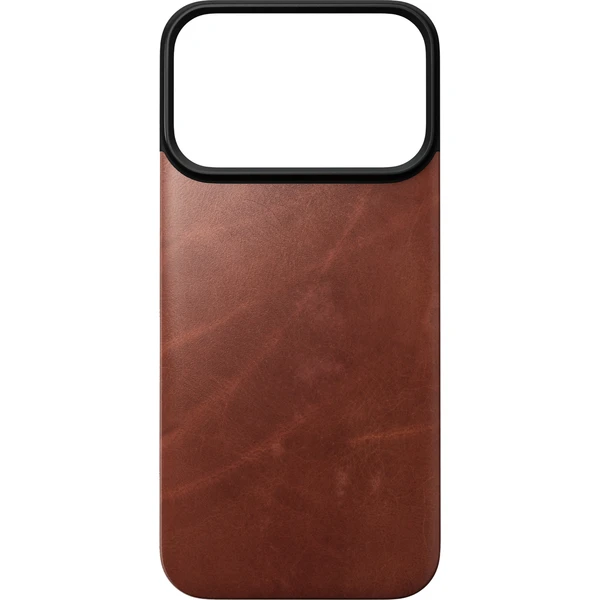 Nomad Magnetic Leather Back (Horween) MagSafe kožený kryt iPhone 18 Pro Olde Dublin - Pouzdra - Obrázek de8a985307064f9e8ae772bea794295d