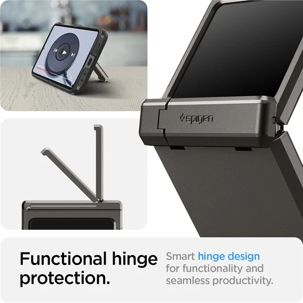 Spigen Tough Armor Pro kryt Samsung Galaxy Z Flip6 gunmetal - Pouzdra - Obrázek deb053af1f76402b8d39d29b0cef91ef