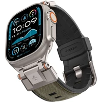 Spigen DuraPro Armor řemínek Apple Watch Ultra 49/46/45/44/42mm tmavě zelený - Řemínky