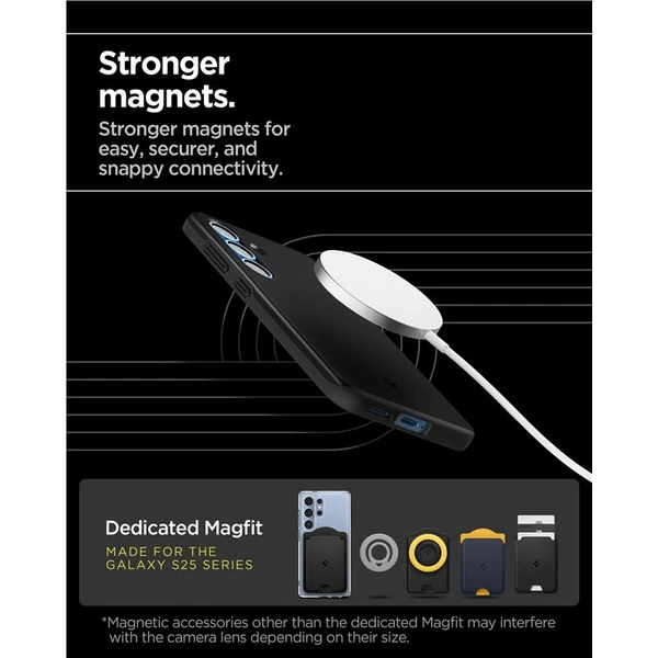 Spigen Thin Fit MagSafe kryt Samsung Galaxy S25 černý - Pouzdra - Obrázek df0dcefee3d445a7ae7d4eaeca2c4b12