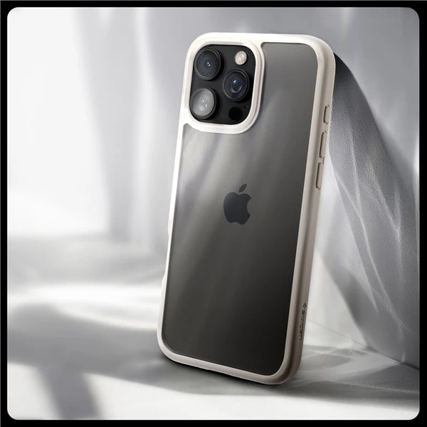 Spigen Ultra Hybrid kryt iPhone 16 Pro natural titanium - Pouzdra - Obrázek df19e07d8ce1425ba6930efaaa0f002b