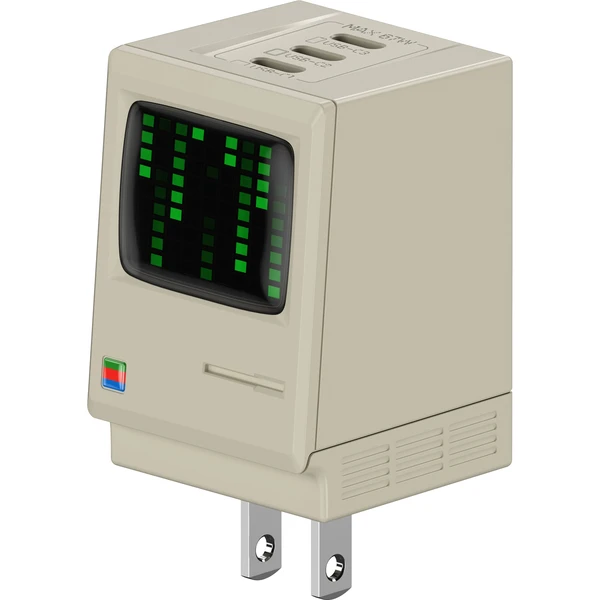 SHARGE Retro 67W USB-C GaN nabíječka (cestovní set) - Nabíječky - Obrázek df1cd4d22f4244c3bfc09dcbae70f3da
