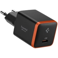 Spigen Essential (30W) USB-C nabíječka černá - Nabíječky