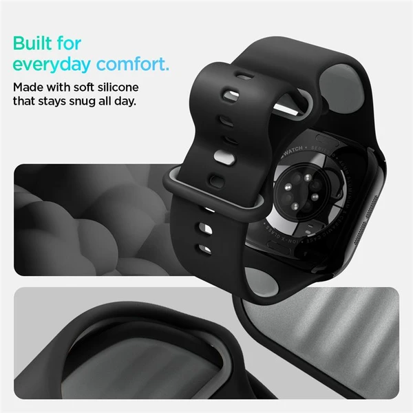 Spigen Nano Pop Band řemínek Apple Watch 42/41/40mm černý/šedý - Řemínky - Obrázek df5ff1ec454e42a9bf343af21b462c1e