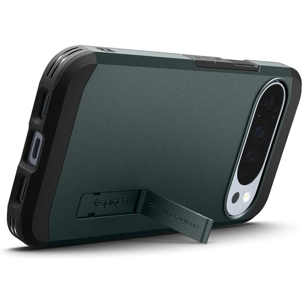 Spigen Tough Armor MagSafe kryt Google Pixel 10 Pro XL zelený - Pouzdra - Obrázek df64506e209d428e86d438e8130404d7