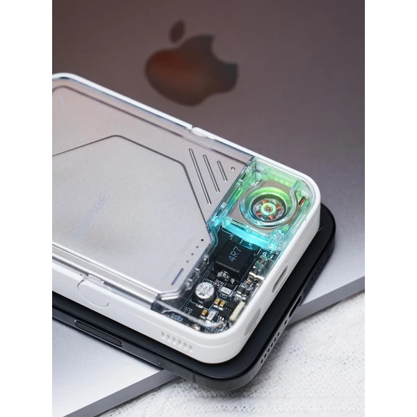 SHARGE IceMag 2 Qi2/MagSafe powerbanka s aktivním chlazením šedá - Powerbanky - Obrázek df68cd814bf344d9841200a4699fa67e