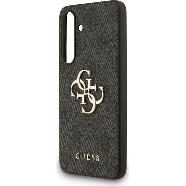 Guess PU 4G Metal Logo Zadní Kryt pro Samsung Galaxy S25 FE šedý - Pouzdra - Obrázek df73f54aa0d9488d972b340f50b29f44