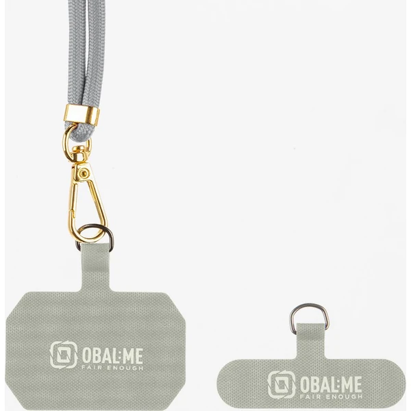 OBAL:ME NeckTag Allure popruh na telefon světle šedý - Popruhy a crossbody - Obrázek df8290514a1a4b829addfed090b8b2e1