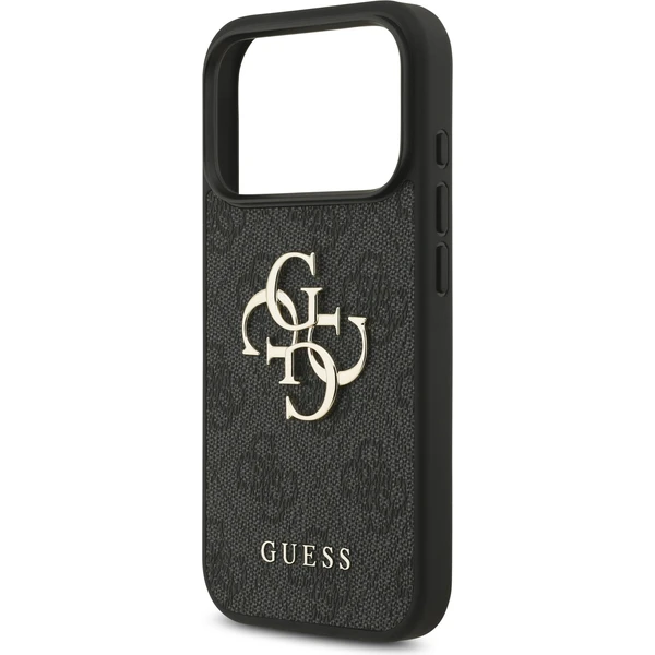 Guess PU 4G Metal Logo kryt iPhone 17 Pro šedý - Pouzdra - Obrázek dfa70c4056574366a7dfc015a62863f5