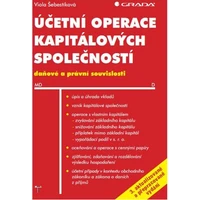 Účetní operace kapitálových společností, 3. aktualizované a přepracované vydání - E-kniha